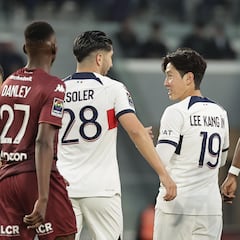 Soler y Kang-in Lee suplen a Mbappé