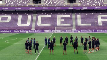 Sin Caro... pero con toda la plantilla camino de Leganés