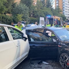 Fallece un joven de 25 años en Madrid tras un accidente de tráfico “de alta energía”