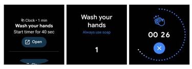 Tu smartwatch te recordará que te laves las manos, cómo quitar la notificación