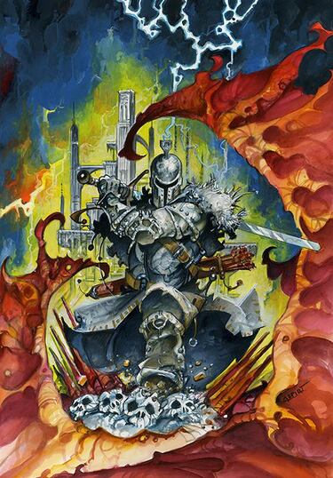 Alfonso Azpiri regresa a las portadas de juegos con Dark Souls II