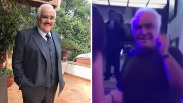 Se viraliza video de Vicente Fernández bailando cumbia