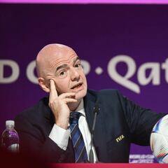 Infantino says he feels “Qatari, Arab, gay, disabled, a migrant worker”