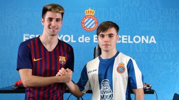 Zamué, la esperanza blanquiazul en el primer eDerbi