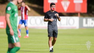 David Gallego: "Hoy era día de meter conceptos defensivos"