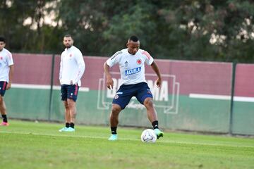 Última práctica de la Selección Colombia antes de enfrentar a Brasil en el Nilton Santos de Río de Janeiro por la fecha 4 de la Copa América.