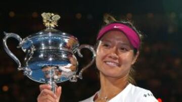 La china Li Na conquista su segundo Grand Slam