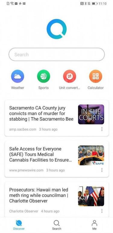 La sorpresa de Huawei a Google: el buscador alternativo Huawei Search
