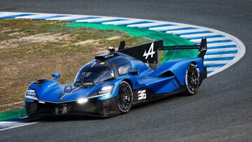 36 LAPIERRE Nicolas (fra), VAXIVIERE Matthieu (fra), Alpine A424, action during Alpine Hypercar private test, from October 17 to 19, 2023 on the Circuito de Jerez-Ángel Nieto, in Jerez de la Frontera, Spain - Photo Florent Gooden / DPPI