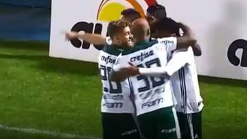 Palmeiras asusta a Colo Colo: los goles de su triunfo en Brasil
