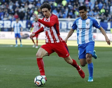 Vrsaljko con el Atlético.