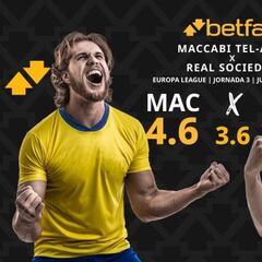 Maccabi Tel-Aviv vs. Real Sociedad: horario, dónde ver, pronósticos y clasificación