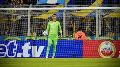 Rosario Central se estrella con una muralla: Aldair Quintana, figura en Copa