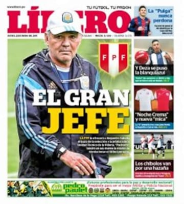 Portadas de la prensa deportiva
