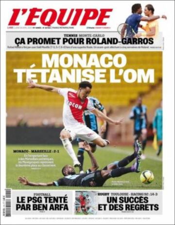 Portadas de la prensa mundial