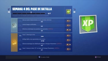 Fortnite Battle Royale: Desafíos de la Semana 4 de la Temporada 7