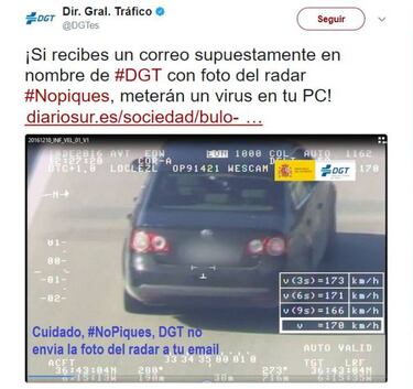 No abras la multa por email de la DGT, ¡es un nuevo virus!