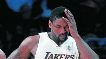Ron Artest, alero de los Lakers.