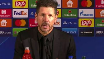 Simeone: "Es normal que la gente nos exija, somos el Atleti..."