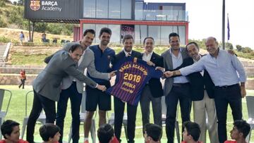 El FC Barcelona abre su primera escuela de futbol en México