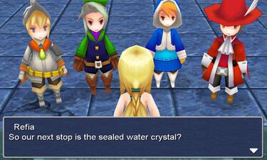 Final Fantasy III mejora sus gráficos para su estreno en Steam