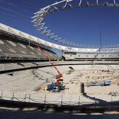 Una delegación de la UEFA visitó el Wanda Metropolitano