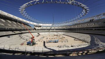 Estado del Wanda Metropolitano. 