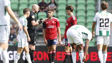 Nacho Vidal durante el partido.