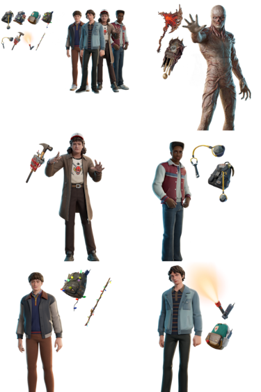 Fortnite x ‘Stranger Things 5’: así son las nuevas skins de Dustin, Lucas, Will, Mike y Vecna y el nuevo mapa temático