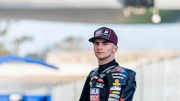 David Muñoz, piloto de Moto3.