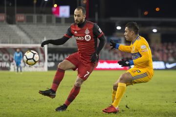 MLS (2017 - ): Toronto FC.

El español llegó con gran cartel a Cruz Azul en 2016 pero no hizo prácticamente nada. Un año más tarde se marchó a la MLS para convertirse en campeón con Toronto FC, incluso, anotó un tanto en la final del 2017 y fue subcampeón de la Concachampions en 2018.