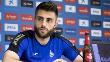 06/03/17 RUEDA DE PRENSA DE  DAVID LOPEZ JUGADOR DEL ESPANYOL 