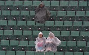 Mucha lluvia a primera hora de la jornada.