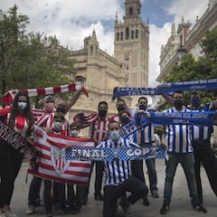 Sevilla, rojiblanca y txuri-urdin