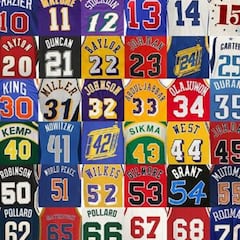 10 camisetas míticas de la NBA