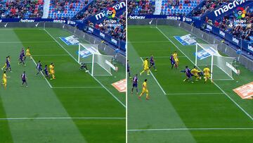 Acciones así pueden son las que salvan la permanencia: el doble 'paradón' de Aitor Fernández