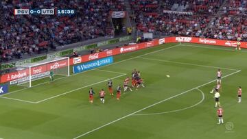 Magistral falta de Pereiro en la victoria del PSV ante el Utrecht