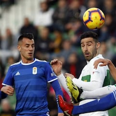 Elche 1 - Oviedo 2: goles, resultado y resumen del partido