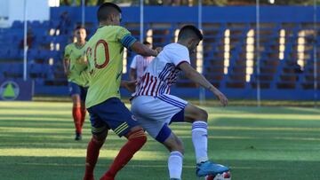 Colombia Sub 23 pierde 3-1 ante Paraguay en amistoso
