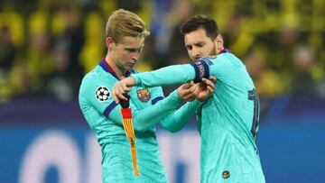 De Jong: "Si Messi se va, será un duro golpe para el equipo"