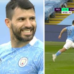 El Panenka de los horrores del Kun Agüero con el Manchester City al Chelsea