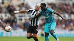 Tottenham, con Davinson Sánchez en cancha, es goleado por Newcastle.