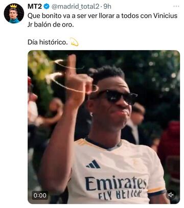 Los mejores memes del Balón de Oro 2024