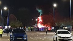 El helicóptero del dueño del Leicester se estrelló en su estadio