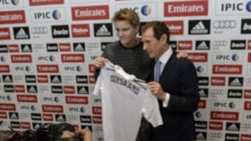 Un año de la llegada de Odegaard al Real Madrid