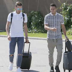 Diez jugadores del Atlético se han ido con sus selecciones