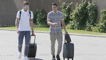 Saúl y Koke se han concentrado con España. Son dos de los diez convocados por sus selecciones del Atlético.
