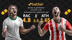 Racing de Santander vs. Athletic Club: horario, dónde ver y pronósticos
