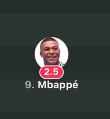 El partido de Mbappé, protagonista de los memes