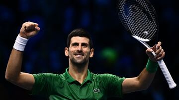 Djokovic vuelve a la final del Masters cuatro años después